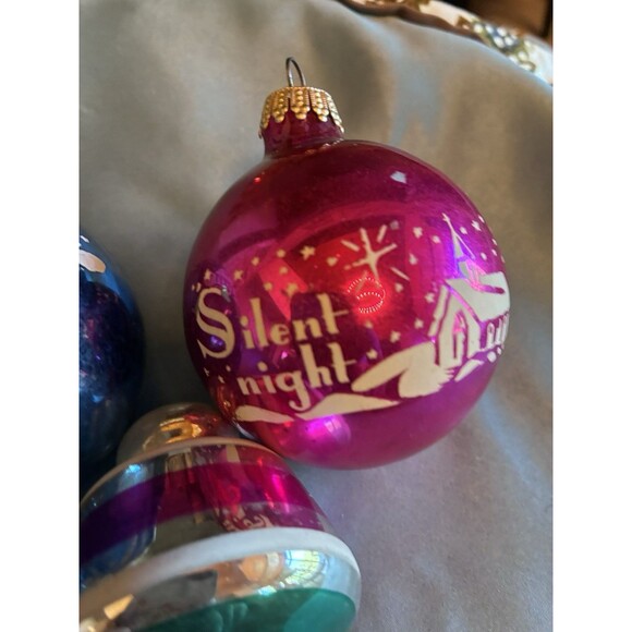 1930s Vintage Shiny Bright Ornaments Collectible Christmas Holiday - Picture 4 of 10
